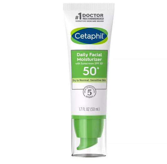 Cetaphil Hidratante Facial  SPF 50+ - 1.7 fl oz