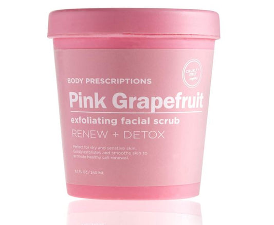 Facial Scrub Pink Grapefruit Body Prescriptions
