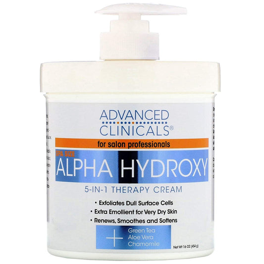 Advanced Clinicals Alpha Hydroxy Cream - Anti-Envejecimiento