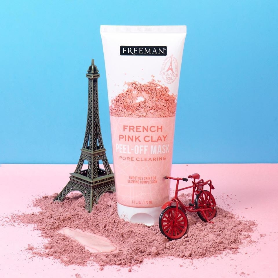 Freeman  French Pink Clay Peel-Off Mask Size 6.0 oz